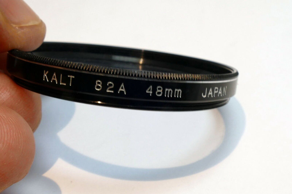 Kalt 82A  48mm threaded filter screw in light blue cooling