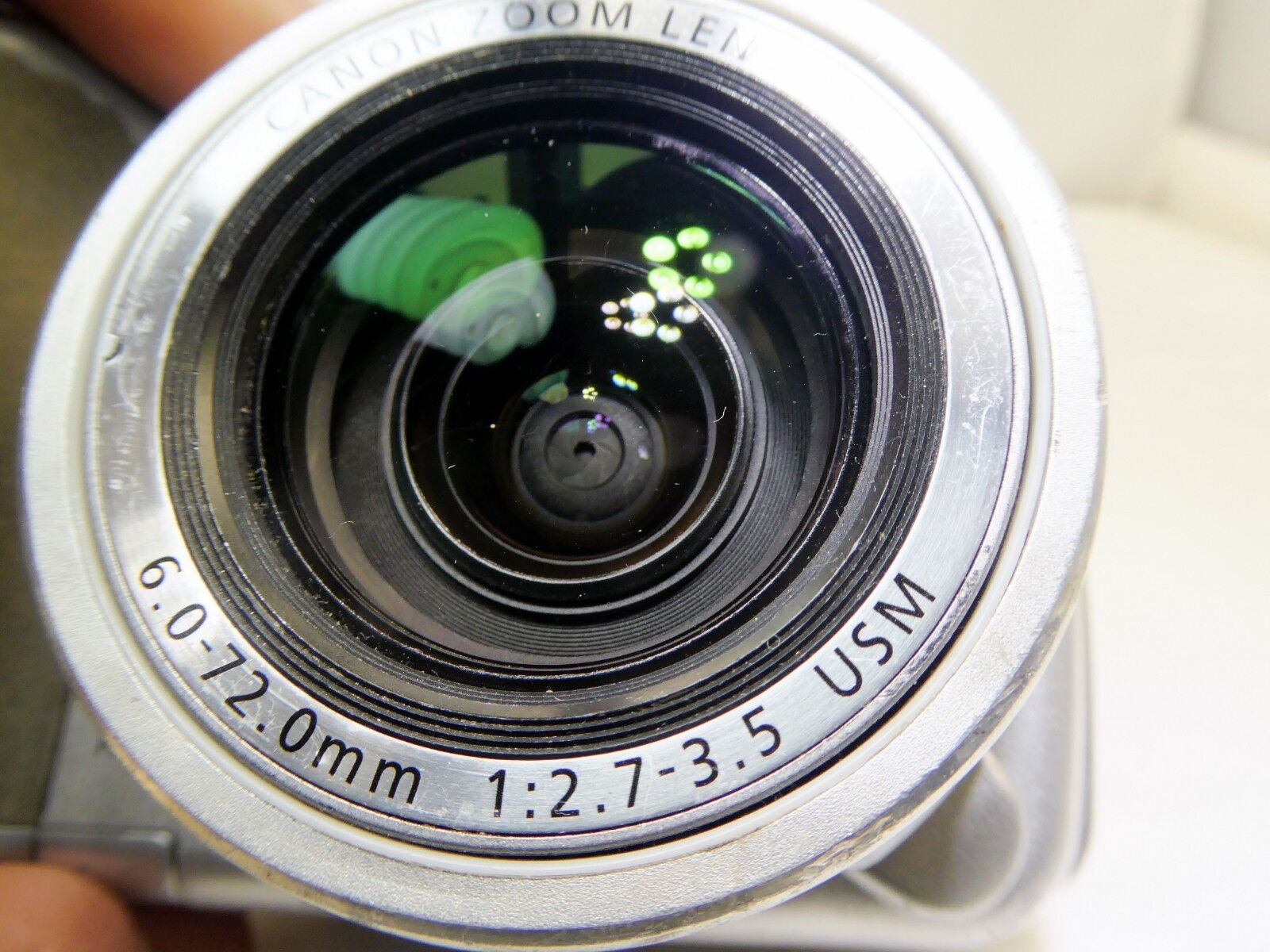Canon PowerShot S2 IS Digital Camera 5MP does not work AS IS Parts or Repair