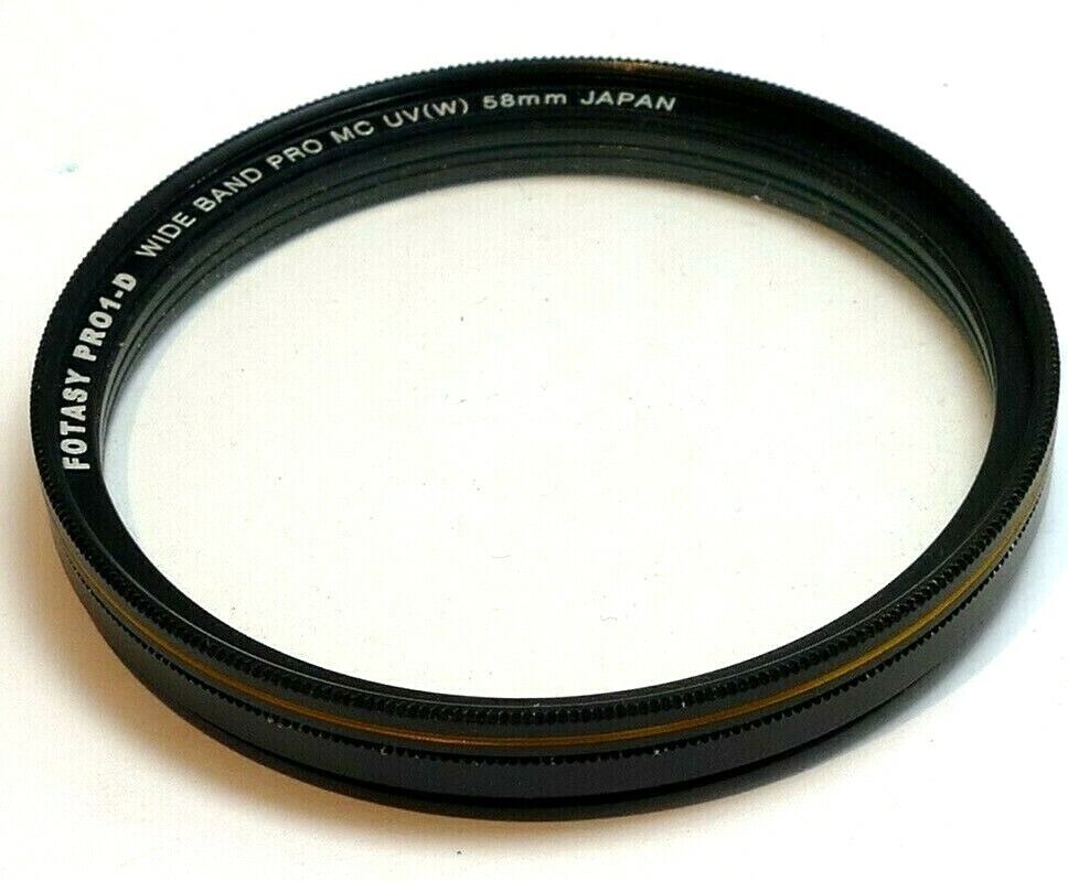 Fotasy PRO1-D Lens Filter screw in 58mm  MC UV Wide band