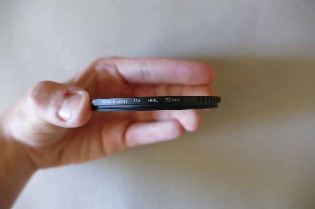 K&F Concept 72mm Nano-K Series UV HMC Filter ribbed rim Multi-Coated