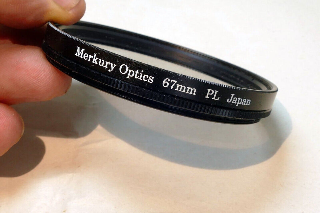 Merkury Optics 67mm PL Lens filter Polarizing Linear
