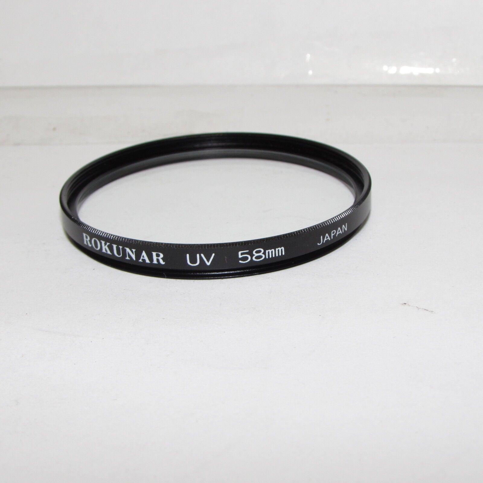 Used Rokunar UV Protector 58mm Lens Filter Made in Japan S233041