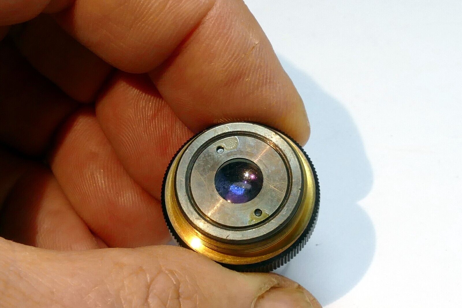 Nikon M 10 / 0.25  Microscope Objective Lens - works good Genuine