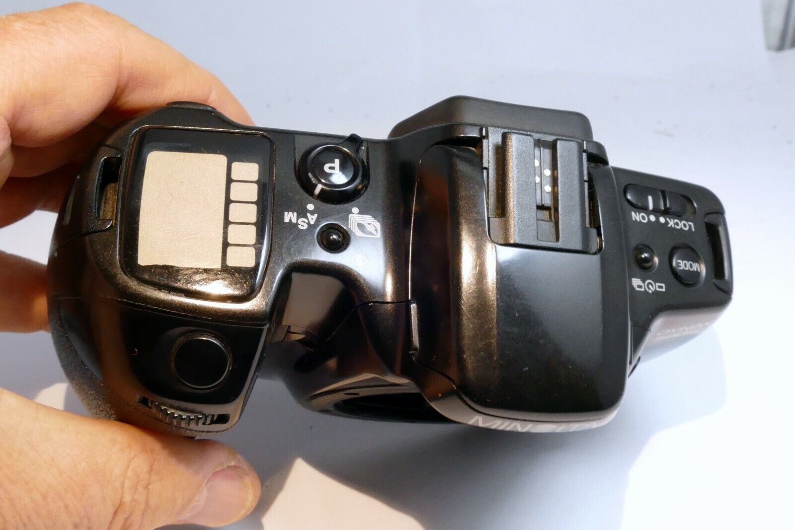 Minolta Maxxum 500si camera body only for parts as found AS IS - UNTESTED