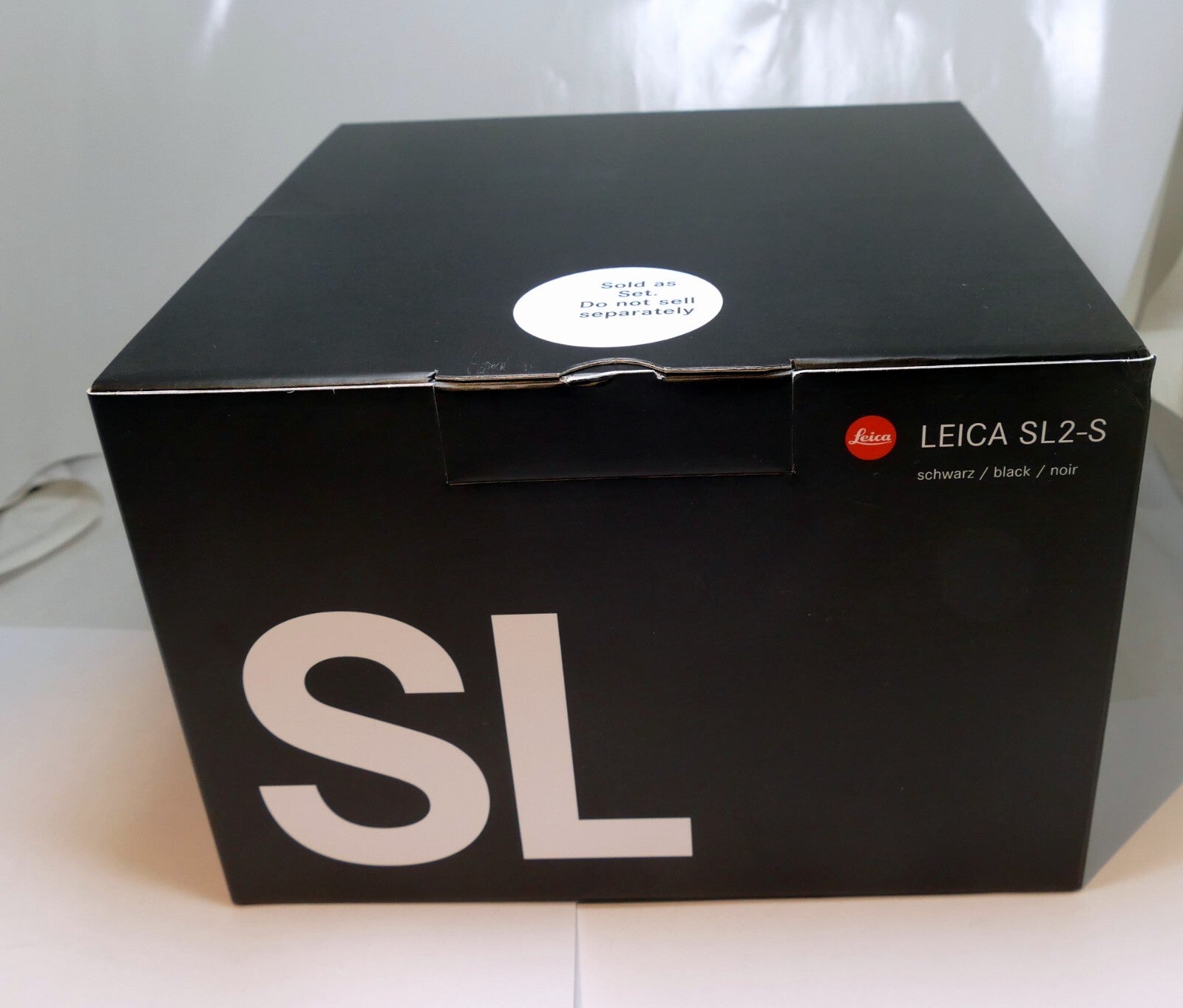 An Empty Box (only ) for  Leica SL2-S 10 880 black US EU JP