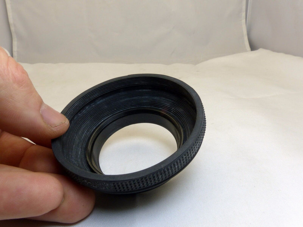 49mm Lens Hood collapsible Rubber for telephoto lenses