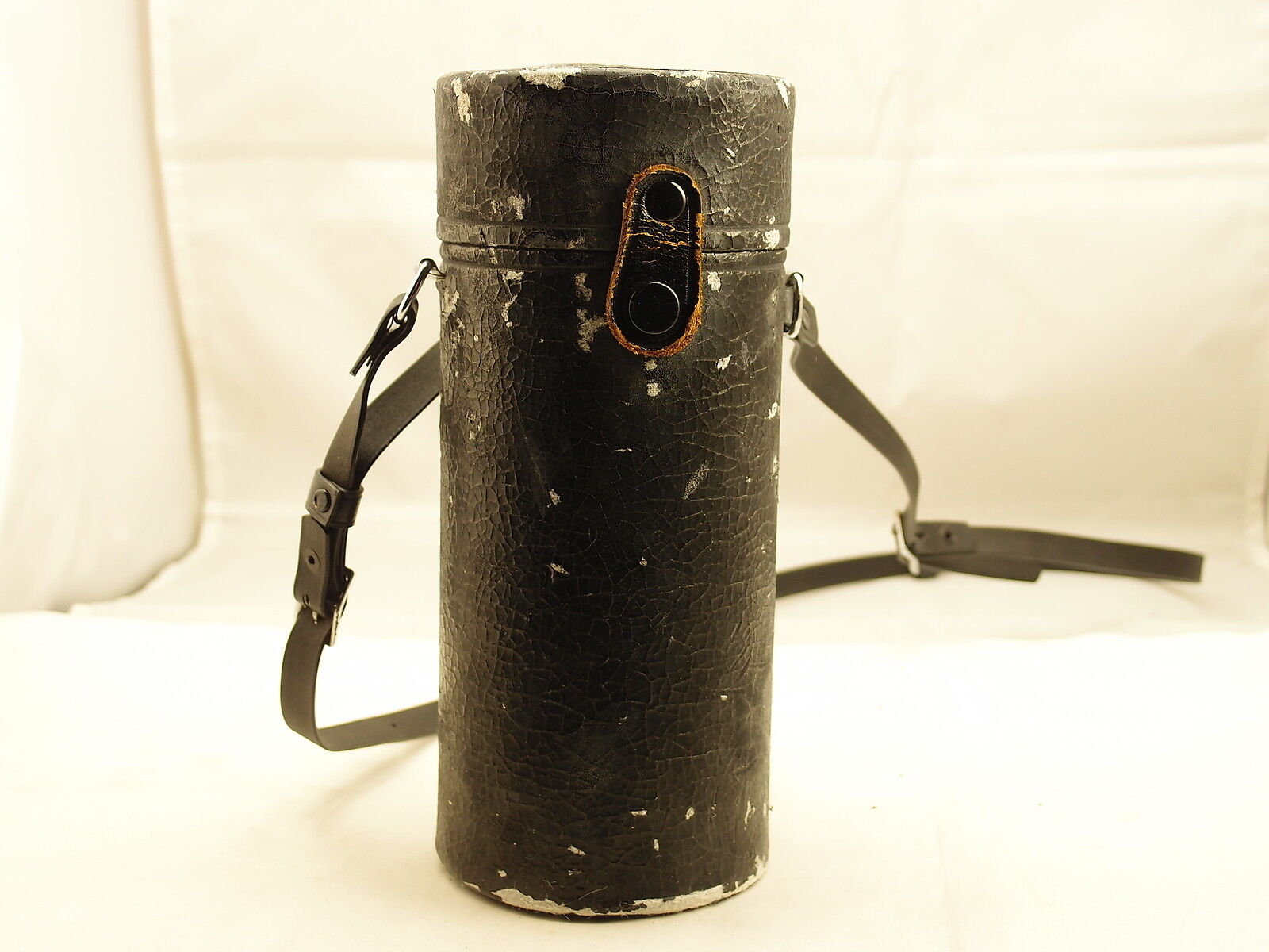 Vintage Vivitar Hard Camera Lens Case Cover With Strap 7 " tall