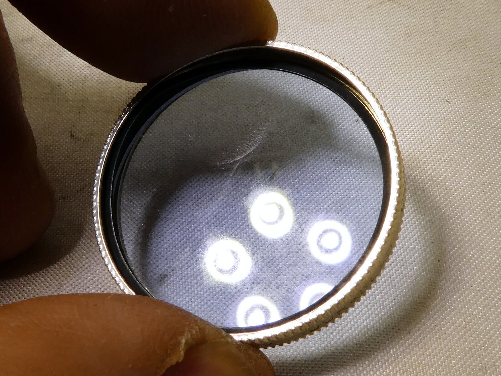 Ednalite CTB-2 82A blue 30mm OD series 5 V drop in Lens Filter