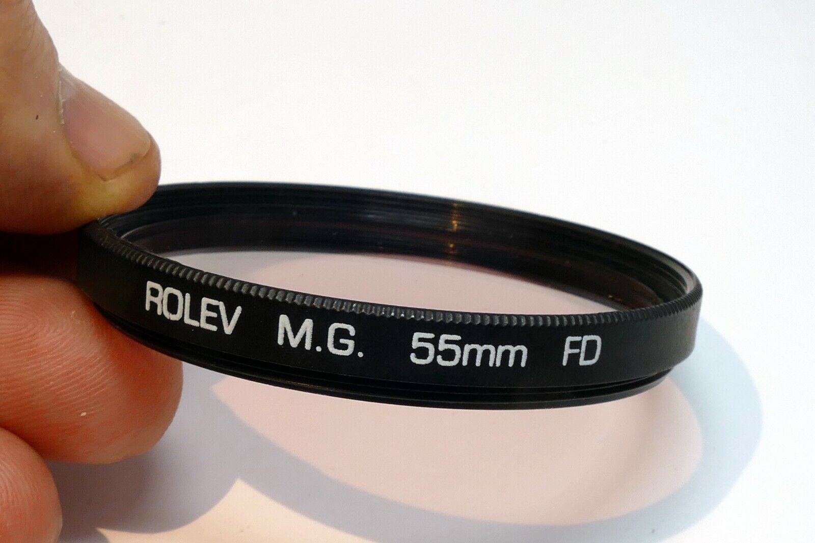 Rolev  55mm Filter M.G.  FL-D fluorescent to  daylight conversion