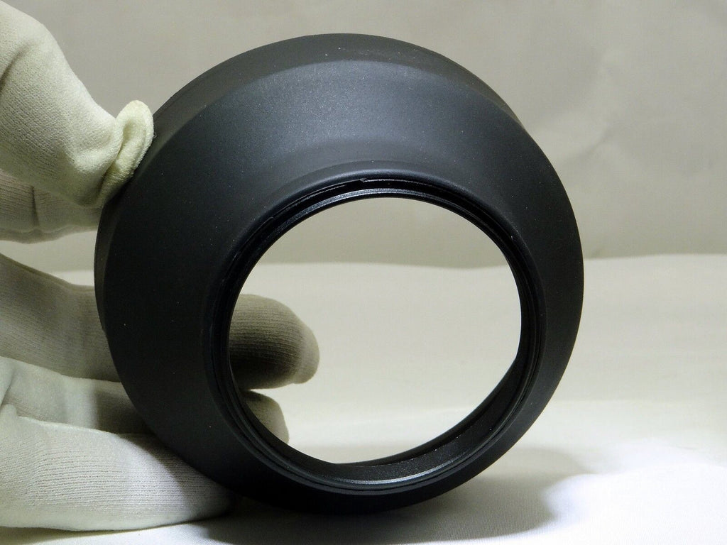 58mm Collapsible Rubber Lens Hood Shade 3-Way Wide Angle 28mm 50mm Telephoto 105