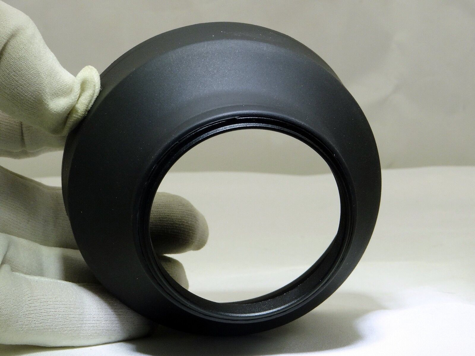 58mm Collapsible Rubber Lens Hood Shade 3-Way Wide Angle 28mm 50mm Telephoto 105