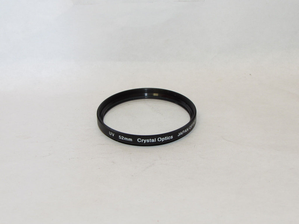 Used Crystal Optics UV 52mm Lens Filter Made in Japan O32835