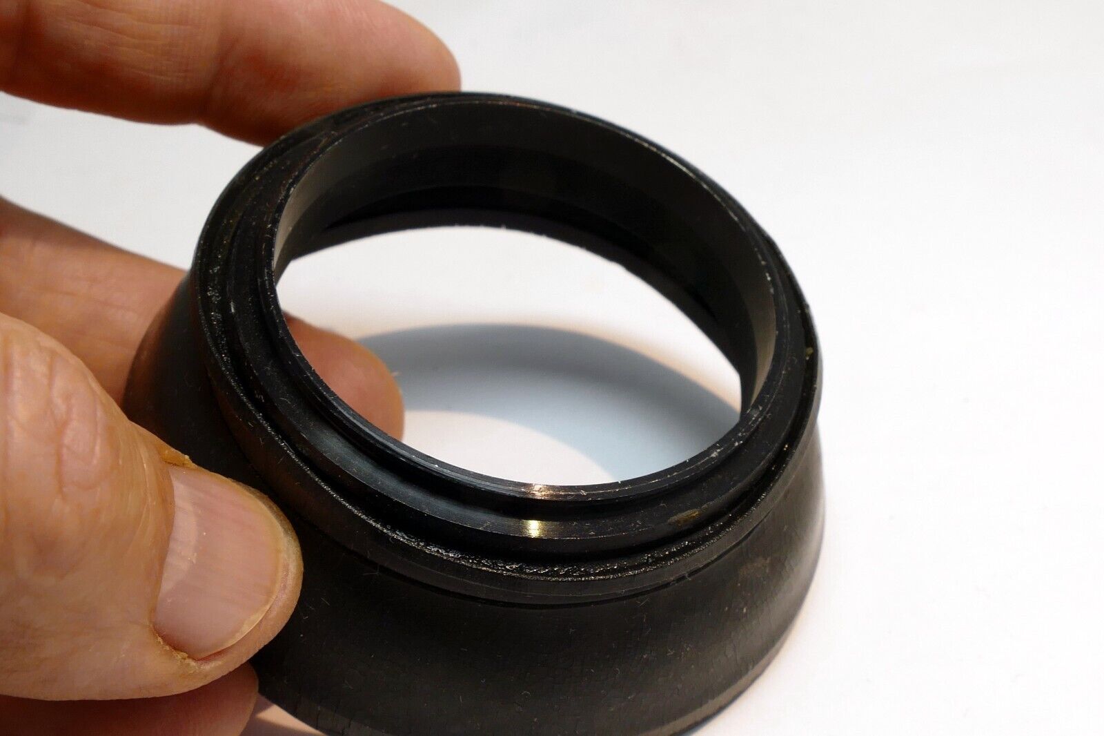 Vivitar 49mm Metal Lens Hood Shade rubber rigid threaded