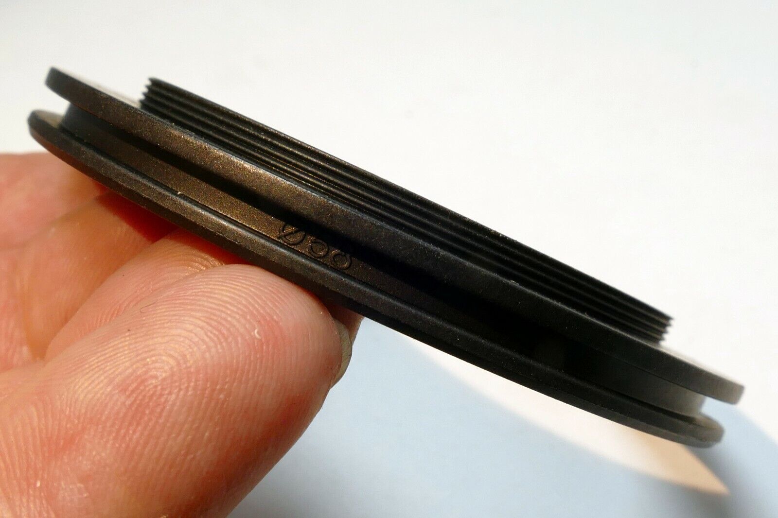 58mm to 75mm OD Plastic filter holder adapter ring step-up