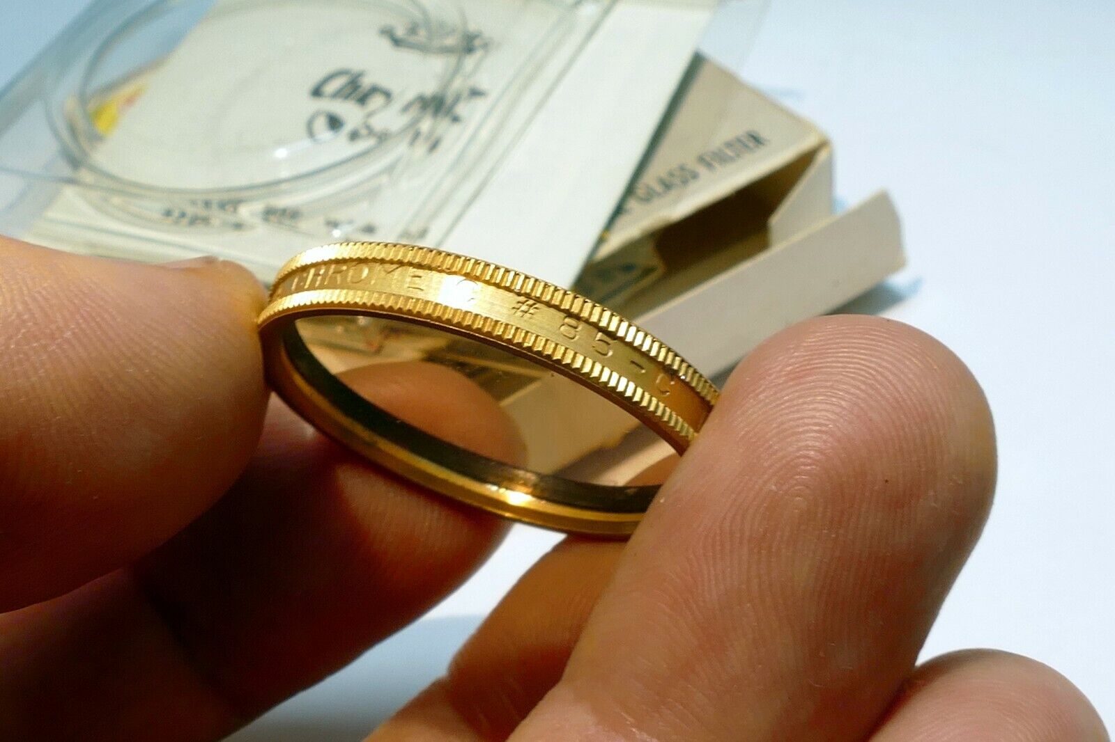 Ednalite Coated Chrome C 85-C Warming Filter series 5 V drop in type