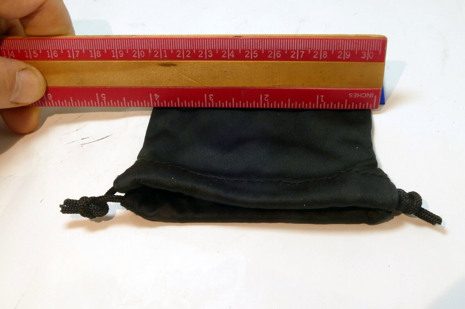 Olympus soft pouch case for 17mm f1.8 M4/3 lens small 3X4"