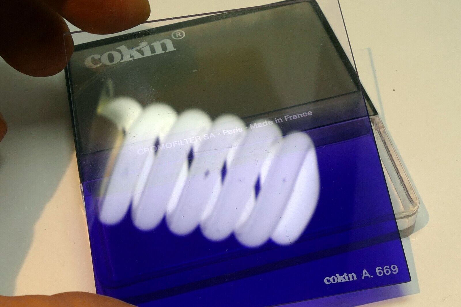 COKIN A669 Gradual Fluorescent Mauve M2 A  series 67X67mm small square graduated