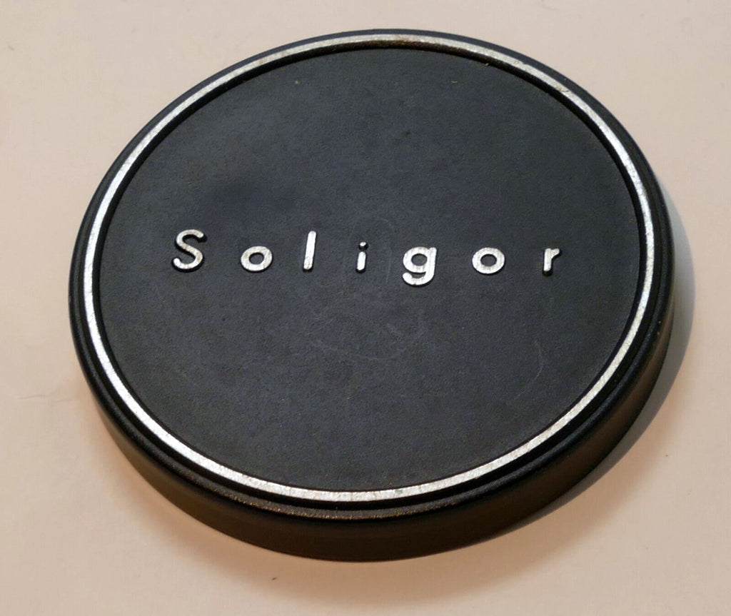 Soligor Front lens Cap for T2 lens 54mm metal slip on over the lens hood