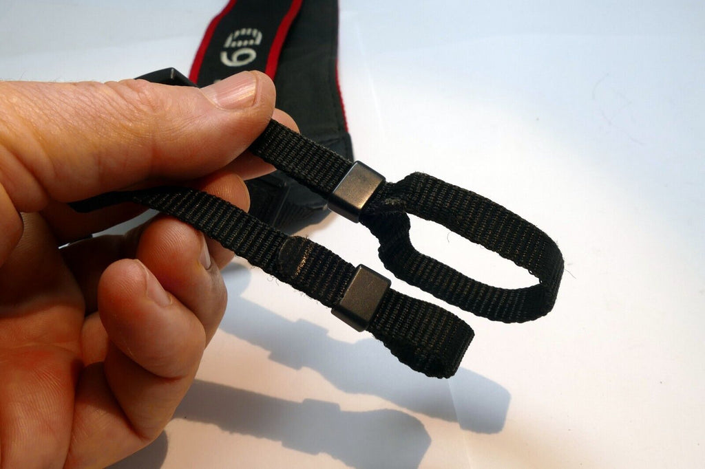 Canon EOS 6D Camera Shoulder Neck Strap Black 4cm wide -  Genuine OEM