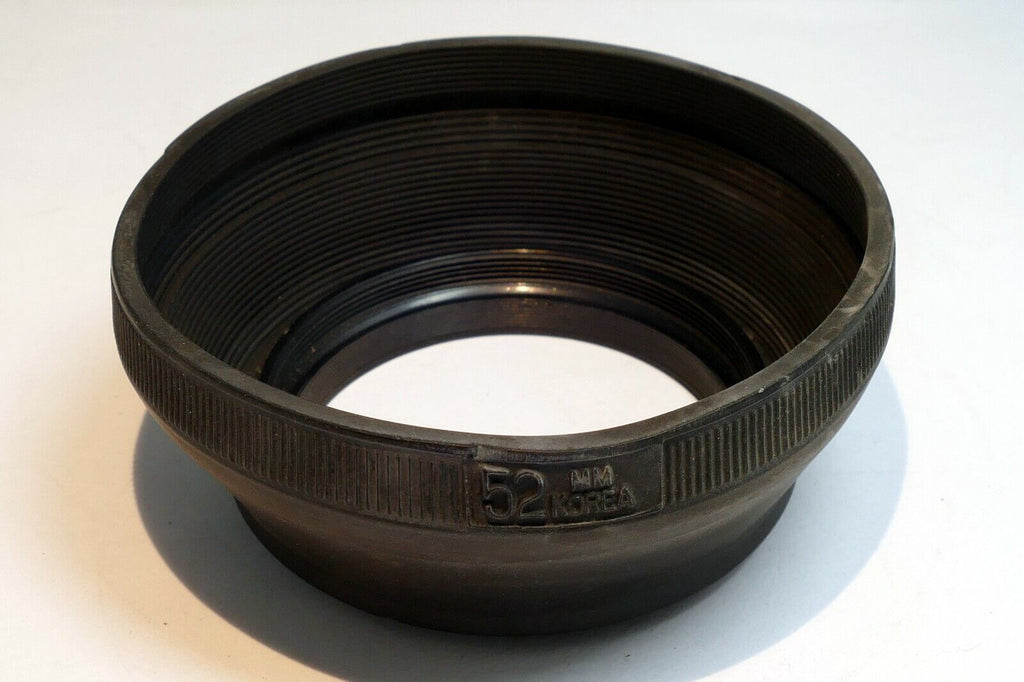 52mm Rubber Hood shade double  threaded