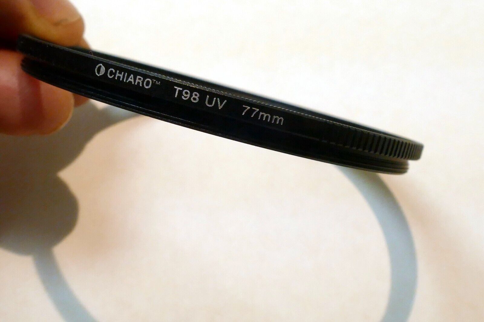 Chiaro T98 77mm UV Filter low slim profile for wide angle lenses