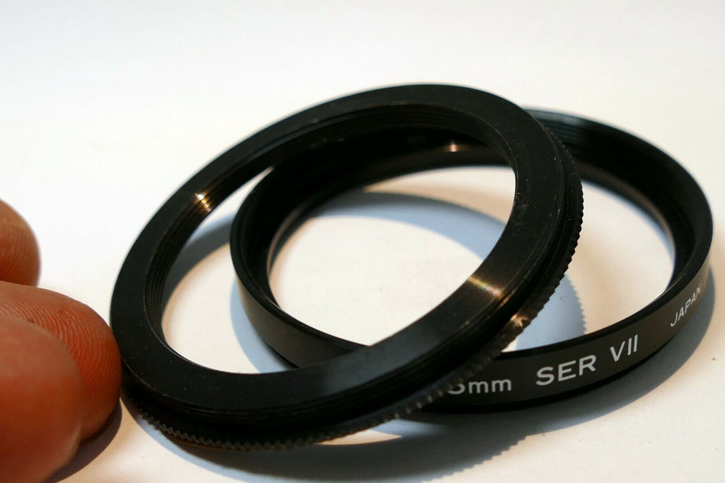 55mm adapter step-down ring series 7 VIII with retaining 2" inch 54mm holder