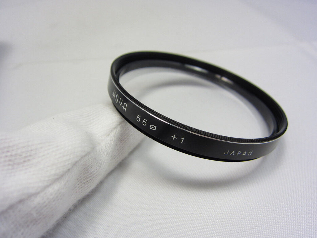 Used HOYA 55mm +1  Lens Filter Macro Close-up Made in Japan 6405025