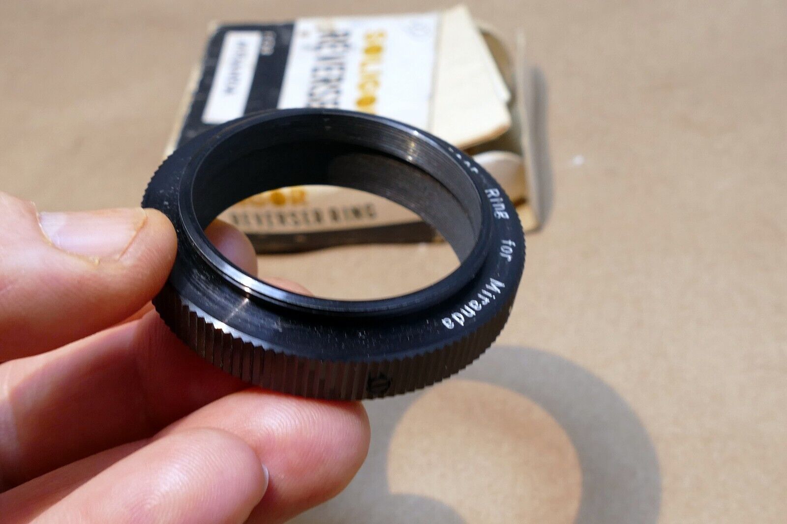 44mm TO 46MM Macro Reverse Lens Adapter Ring For Miranda F Close-up
