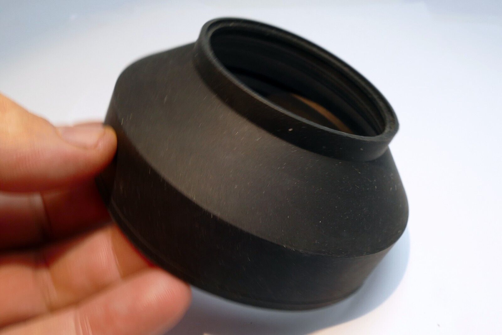 Rubber Lens Hood Shade collapsible (missing 55mm threaded ring) - parts
