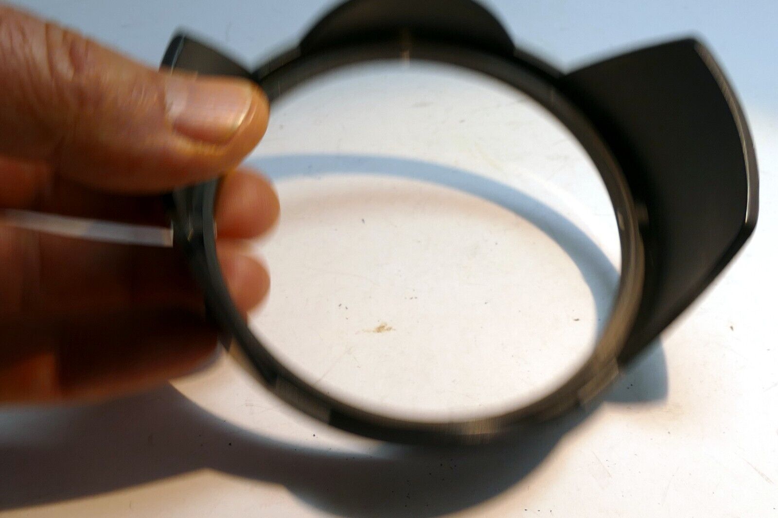 90mm ID lens hood (incomplete missing inner ring)  for 82mm threads