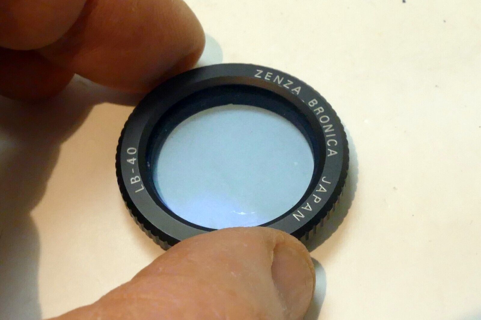Bronica 32.5mm LB-40 Blue Lens Filter for 30mm PE Zenza - Genuine OEM S2A