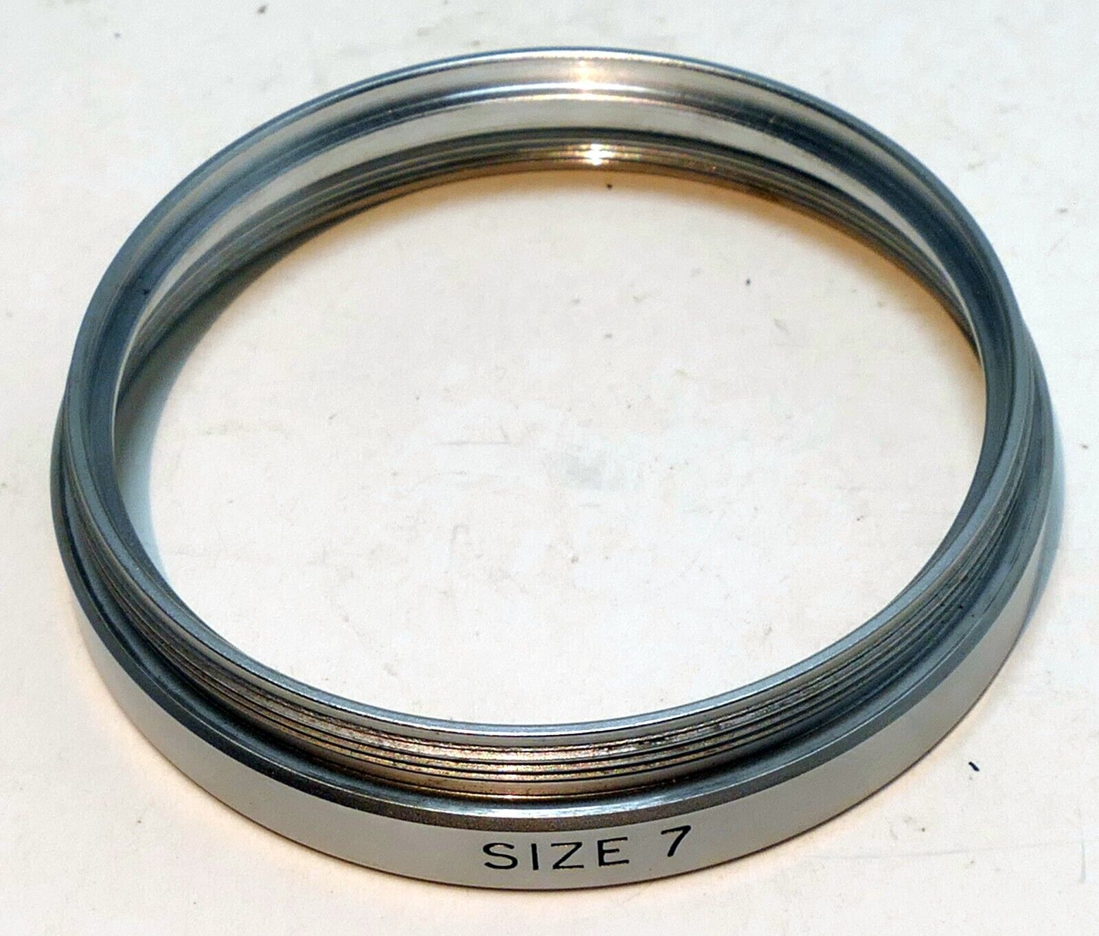 54mm to series 7 VII  Threaded retaining filter ring