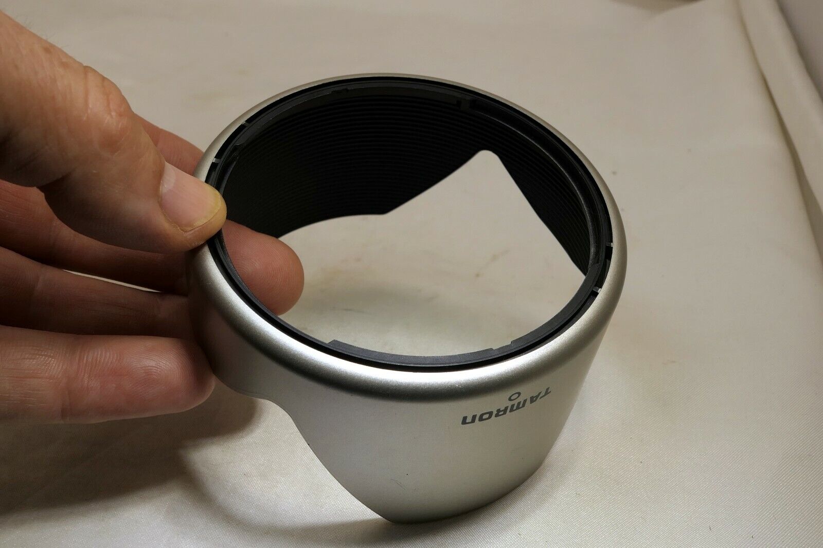 Tamron Plastic Lens Hood Made in Japan for Super 28-200mm f3.8-5.6 SILVER