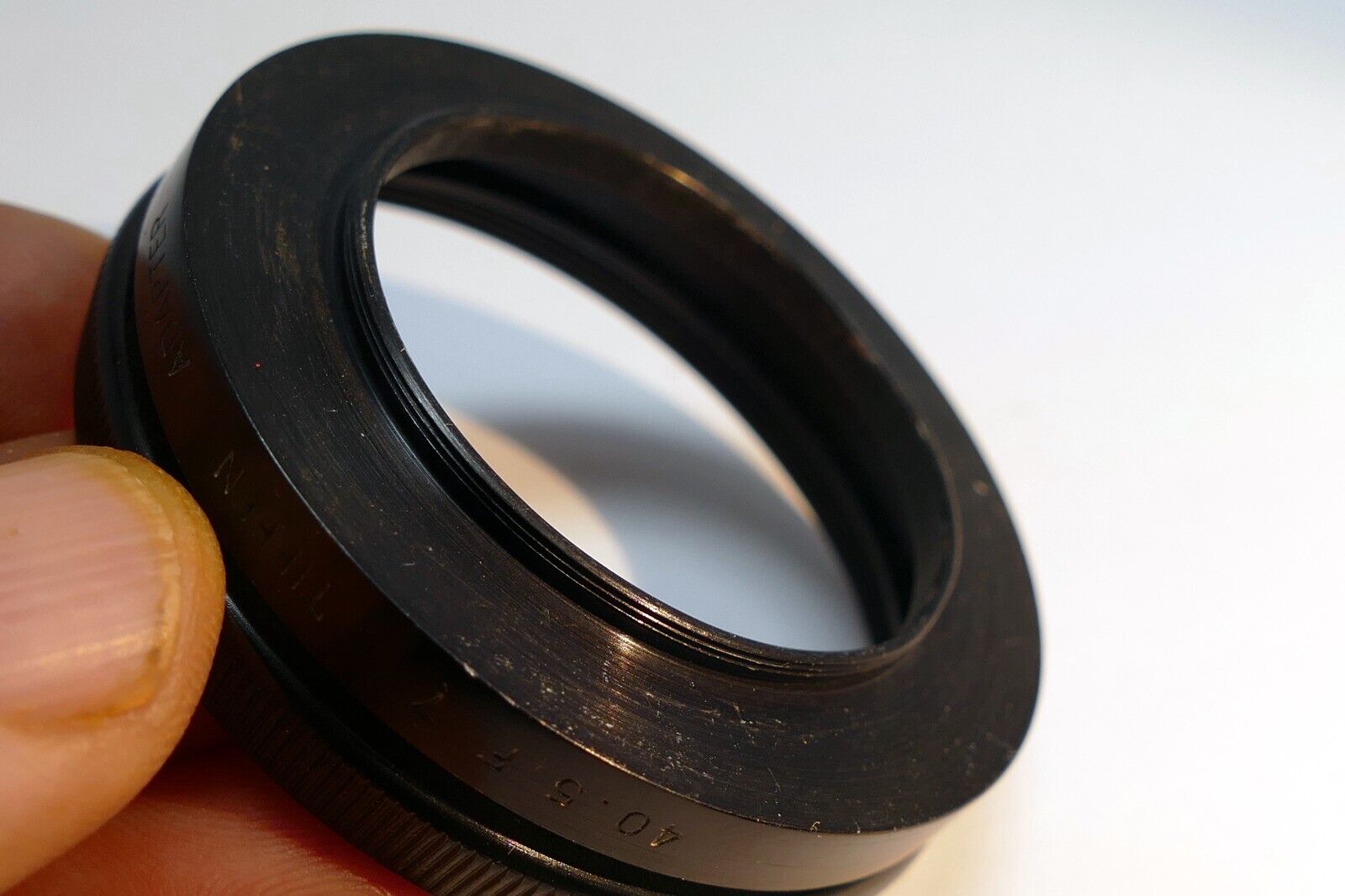 40.5mm to 54mm step up ring Adapter series 7 VII Filter Holder w/ retaining ring