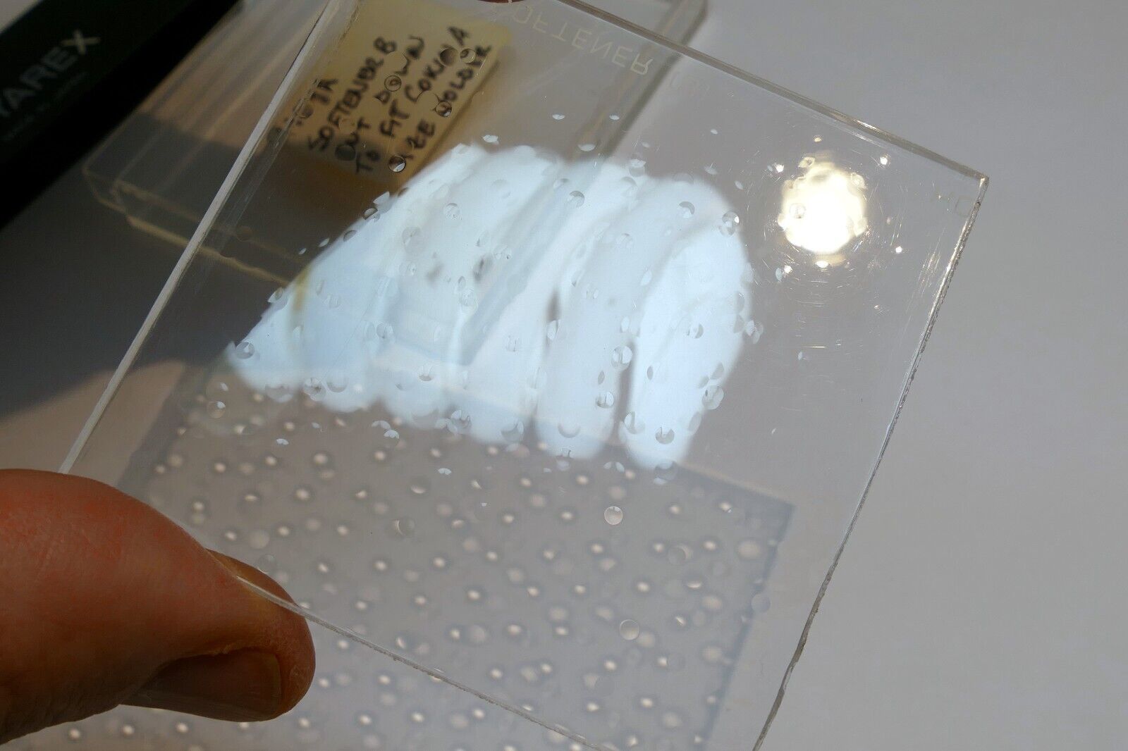 Hoya 243 Softener B Soft Focus Filter  65X65mm square drop in for Cokin A S