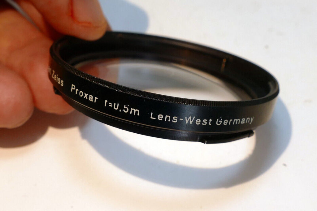 Carl Zeiss B57 Hasselblad  Filter B 50 Bayonet Proxar  f=0.5m  close-up