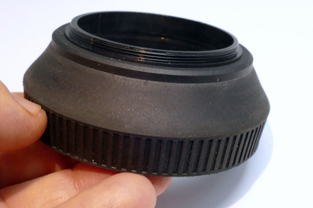 52mm  Rubber Lens Hood Shade collapsible for  50mm f1.8 f1.4