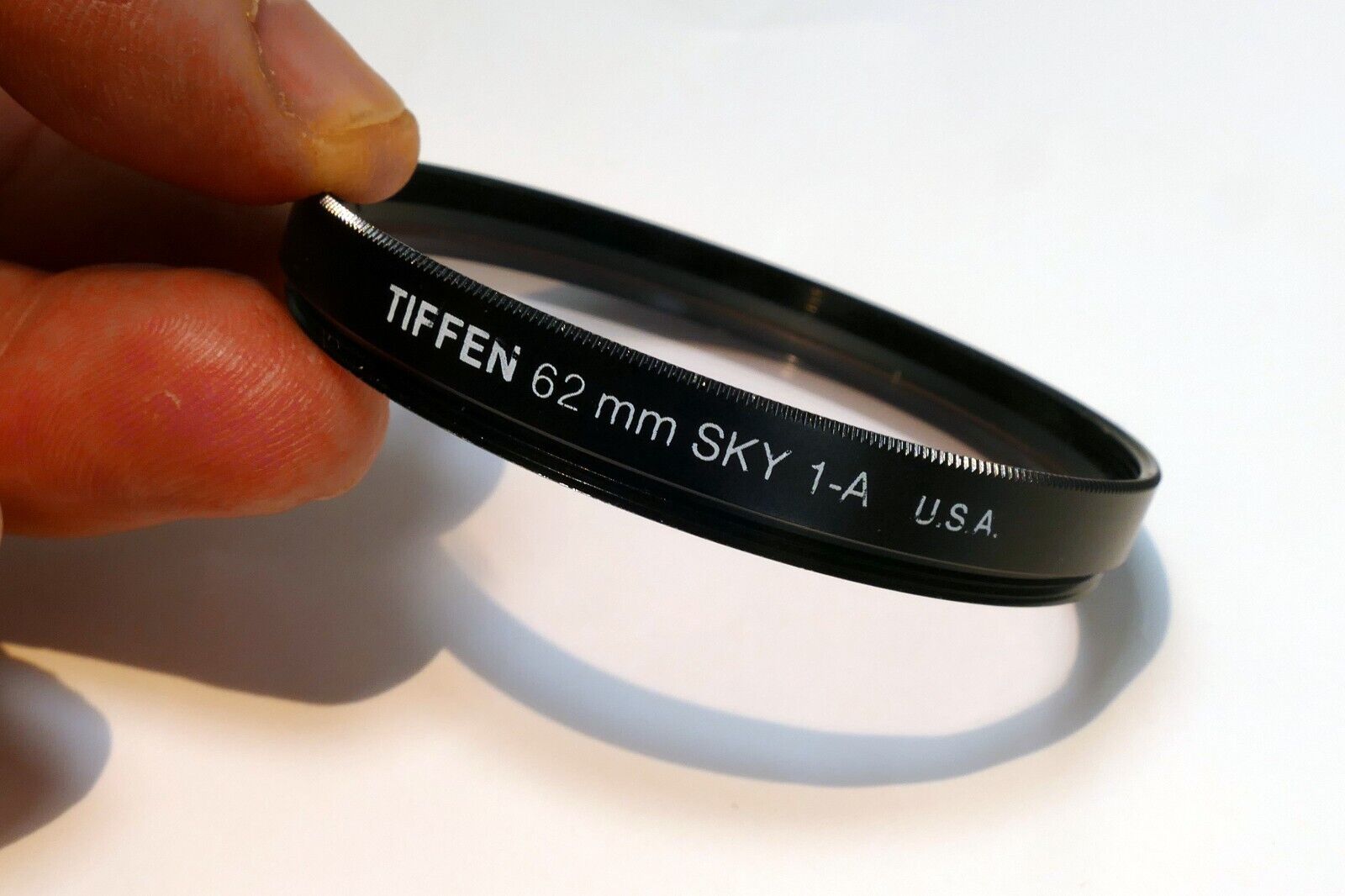 Tiffen 62mm Lens Filter Sky 1-A Skylight made in USA - near mint