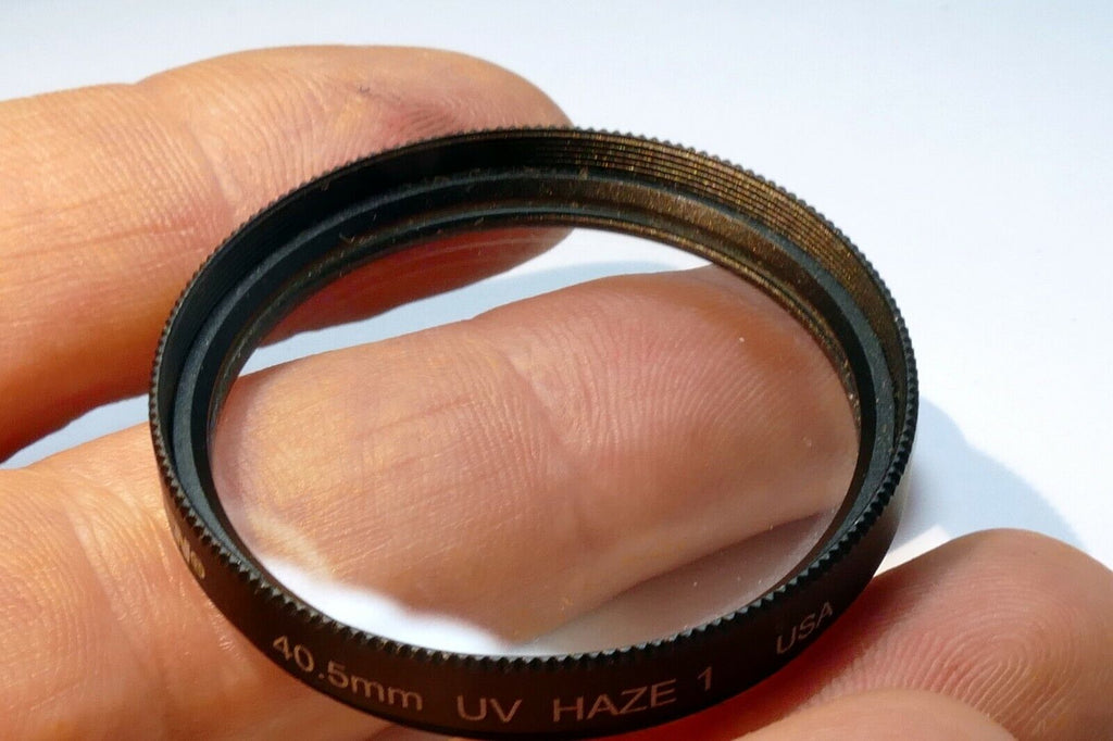 Tiffen 40.5mm UV Haze -1 lens Filter  - excellent condition made in USA
