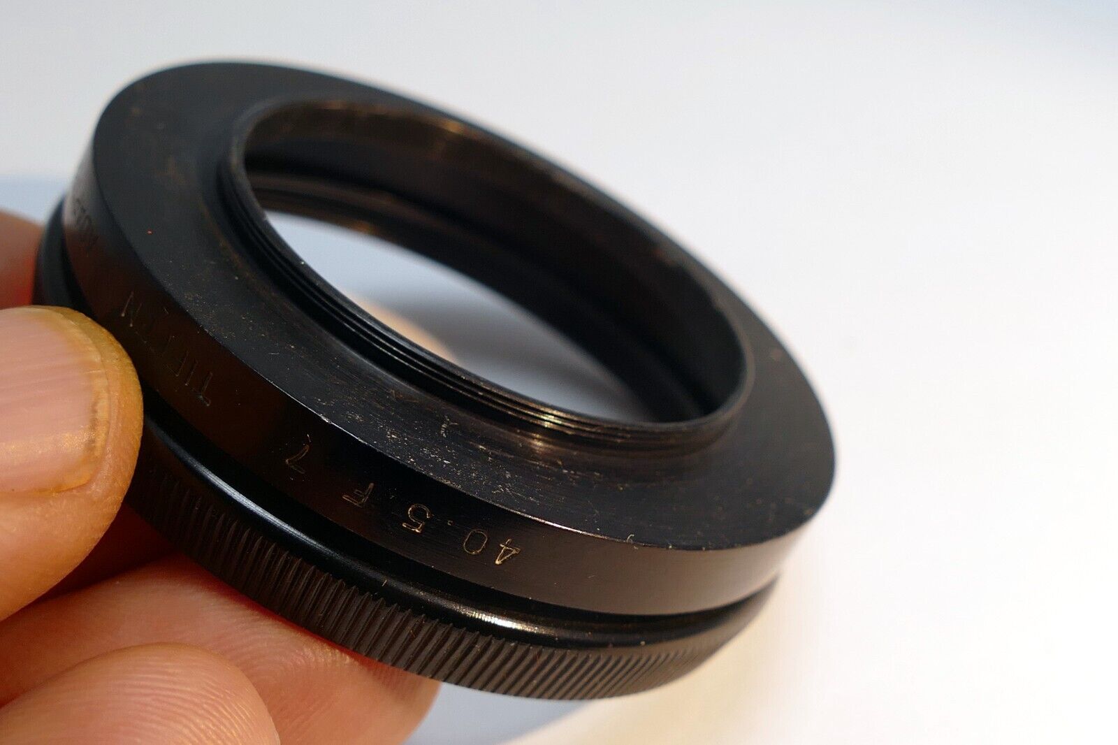 40.5mm to 54mm step up ring Adapter series 7 VII Filter Holder w/ retaining ring