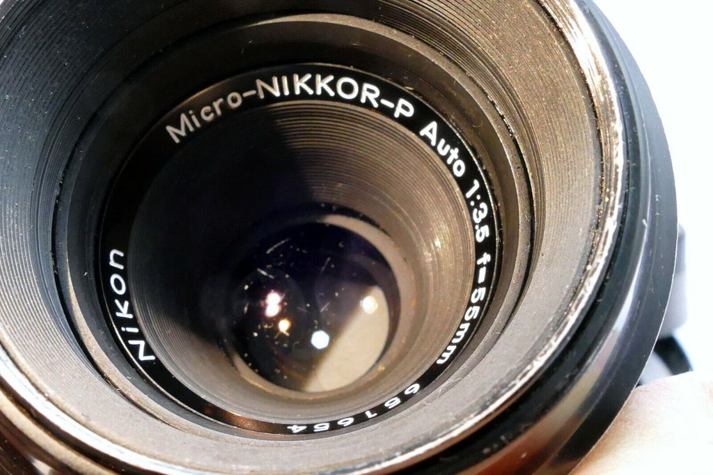 Nikon 55mm f3.5 Micro-Nikkor-P lens Non Ai close-up Non Ai F mount