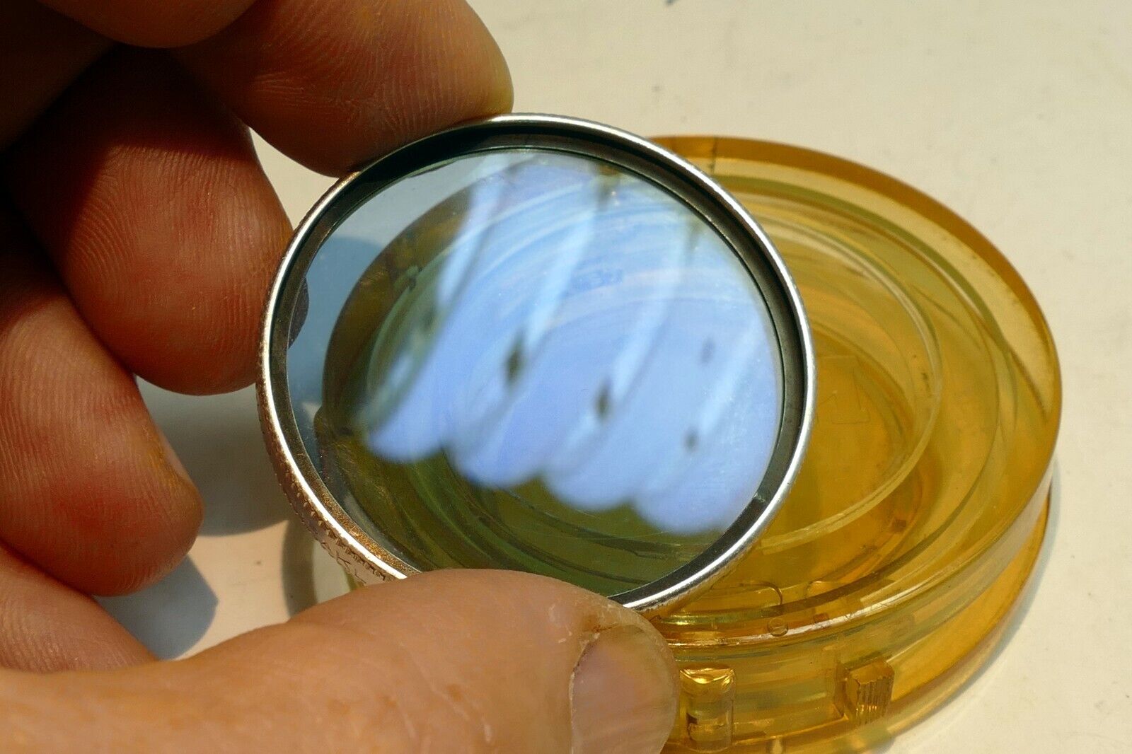 Ednalite Duraklad Blue 80 Cooling Filter series 6 VI drop in type with case