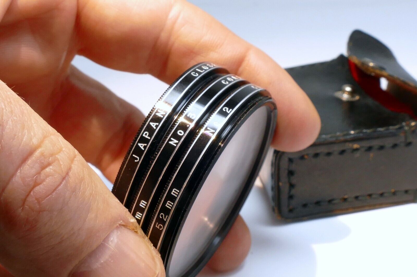 Vivitar Macro Lens 52mm +1 +2 +3 Filters threads screw in close-up   set kit