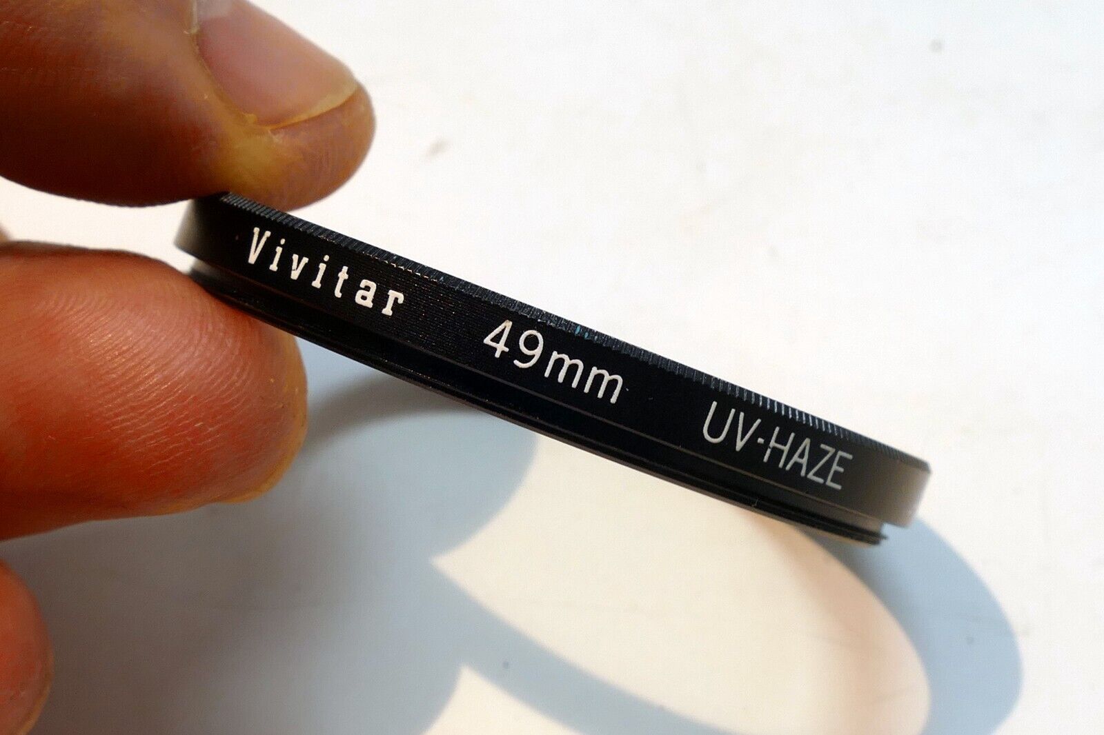Vivitar UV Haze  49mm Lens Filter   for wide angle lenses