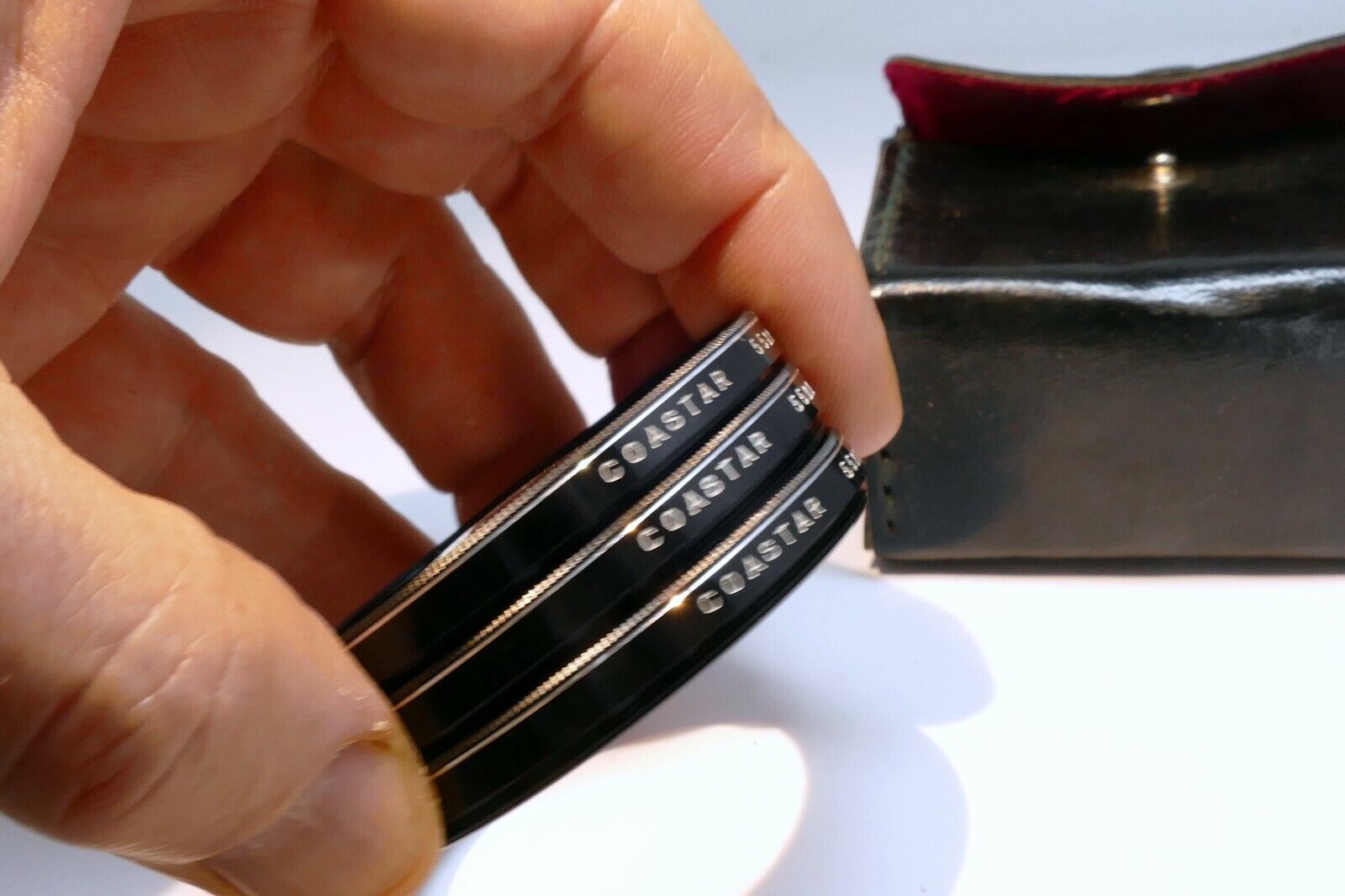 Coastar Macro Lens 55mm +1 +2 +3 Filters threads screw in close-up   set kit