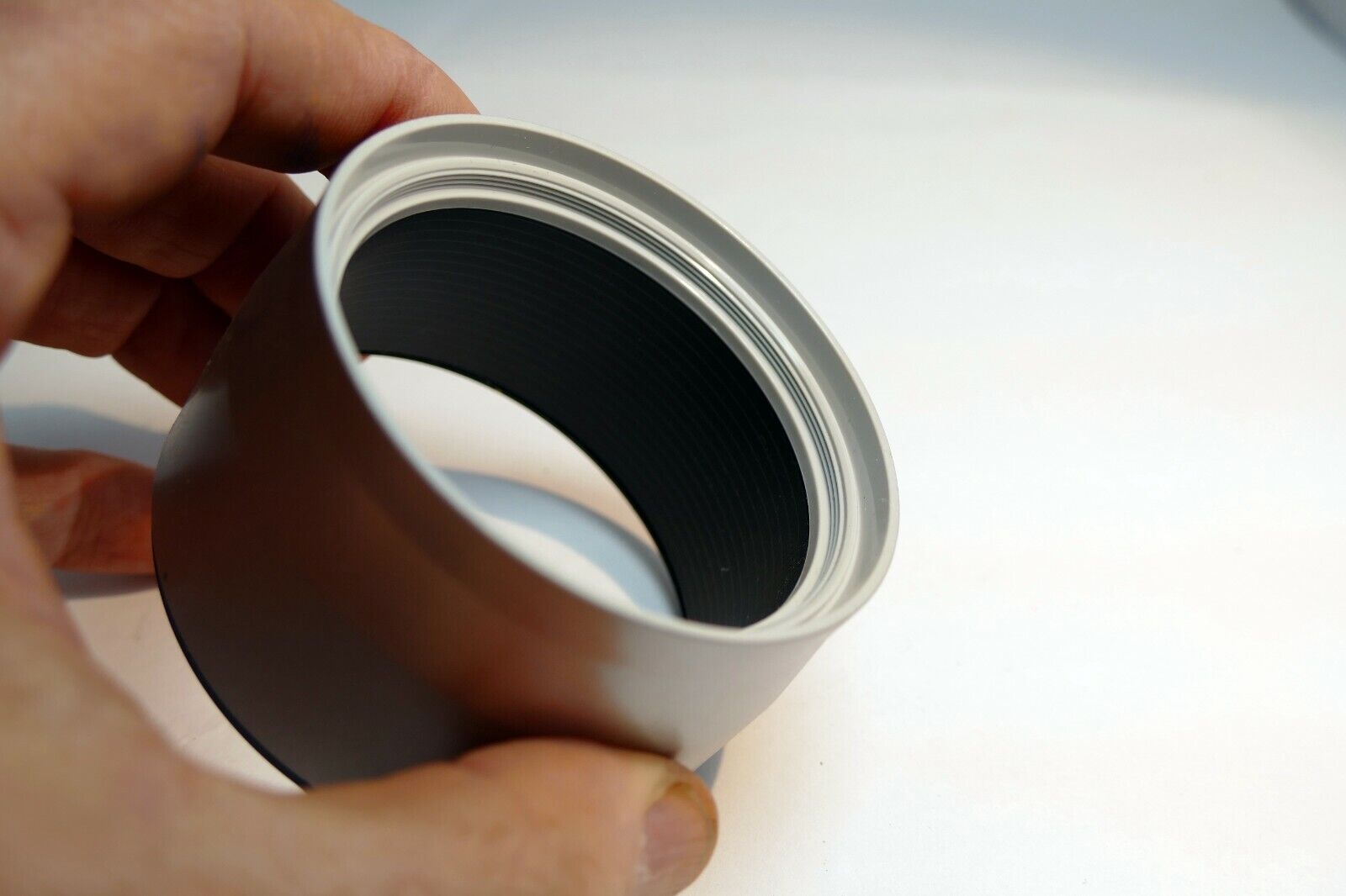 64mm ID plastic Lens adapter  unknown brand threaded front 72mm