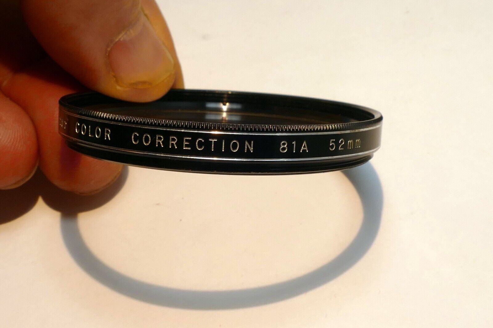 Vivitar 52mm Filter Color Correction 81A lens