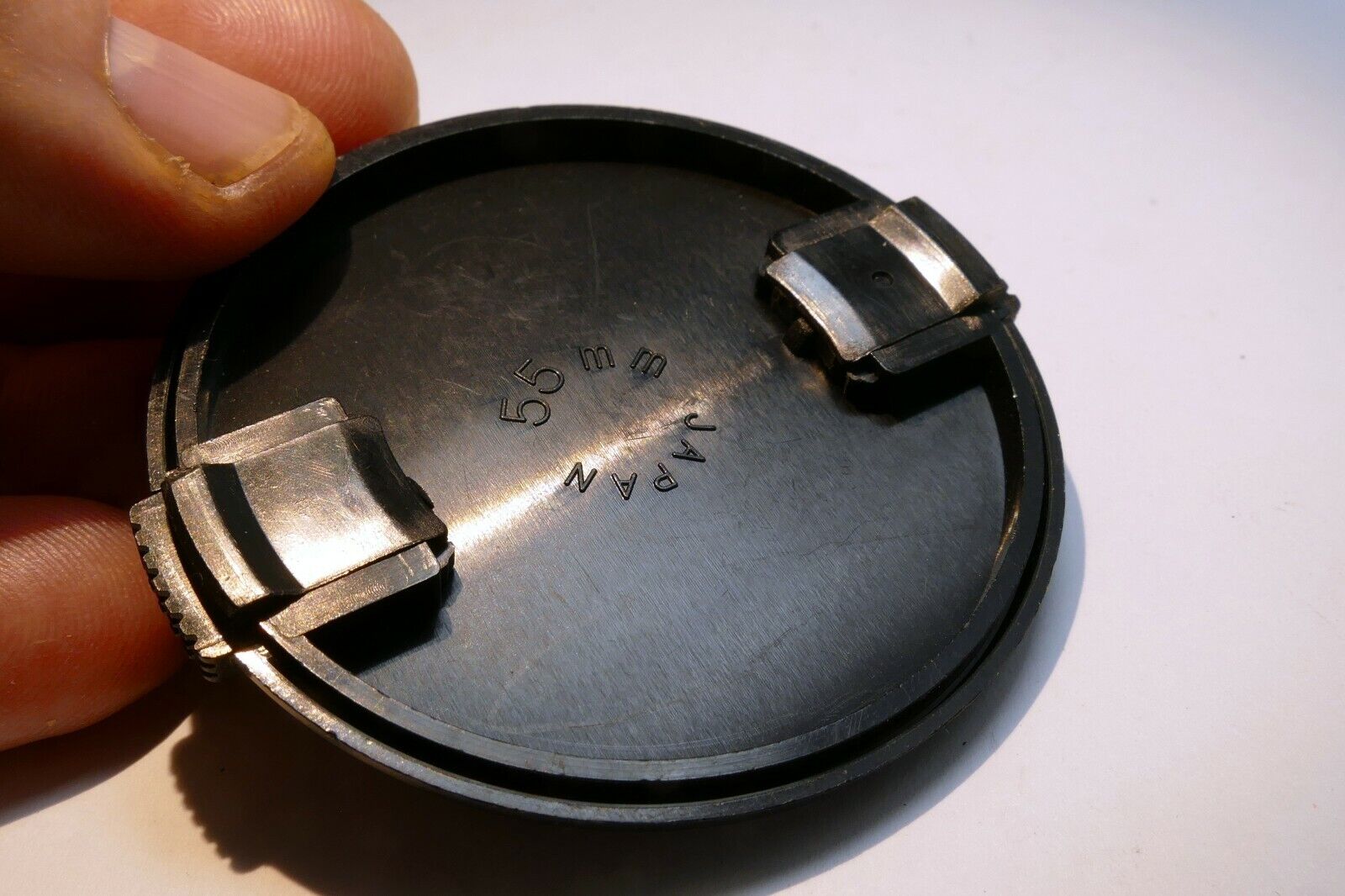 Tokina 55mm Front Cap Plastic center snap on for AT-X Macro 90mm F2.5