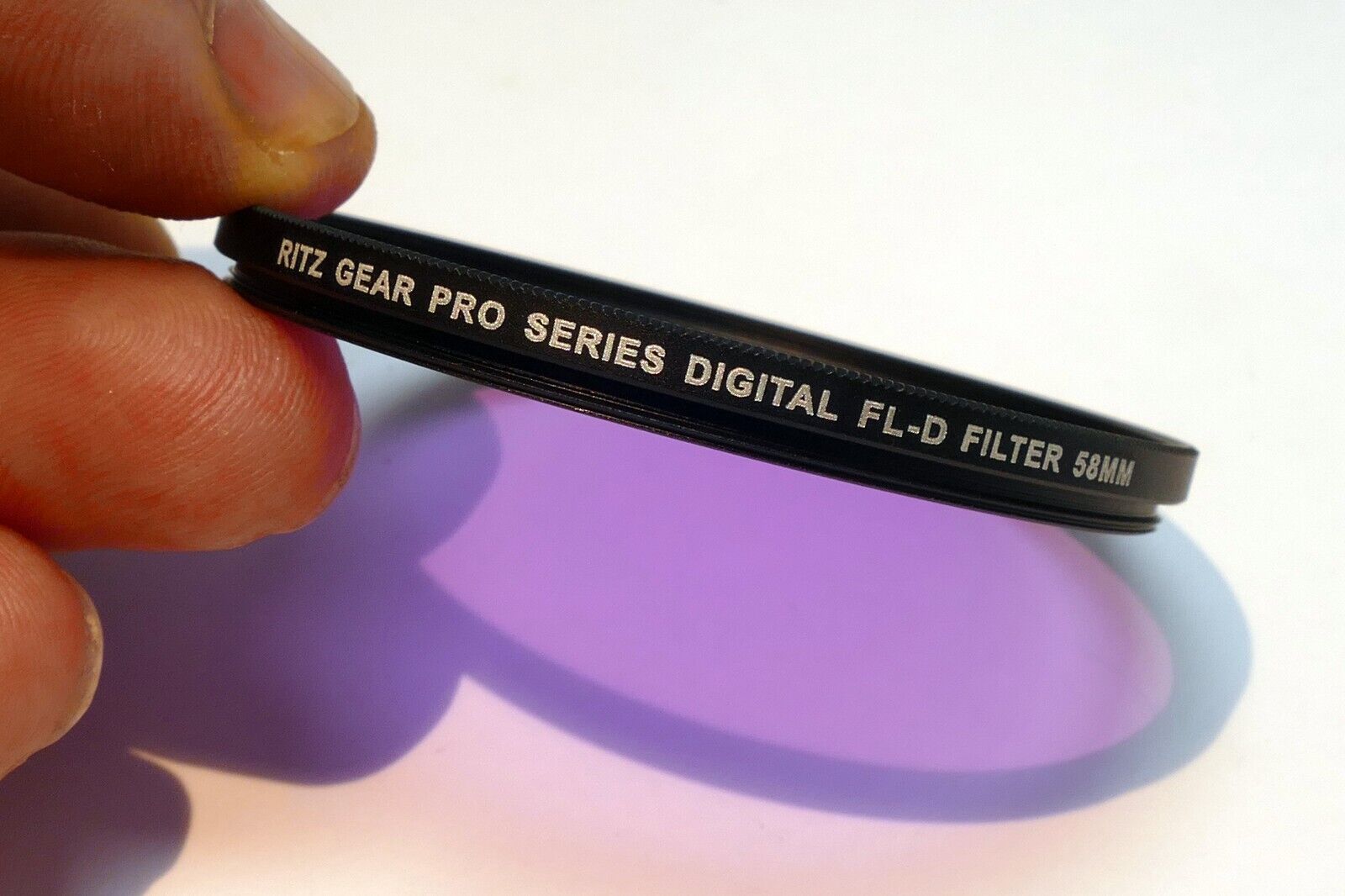 Ritz Pro series 58mm lens filter FL-D thin profile wide angle