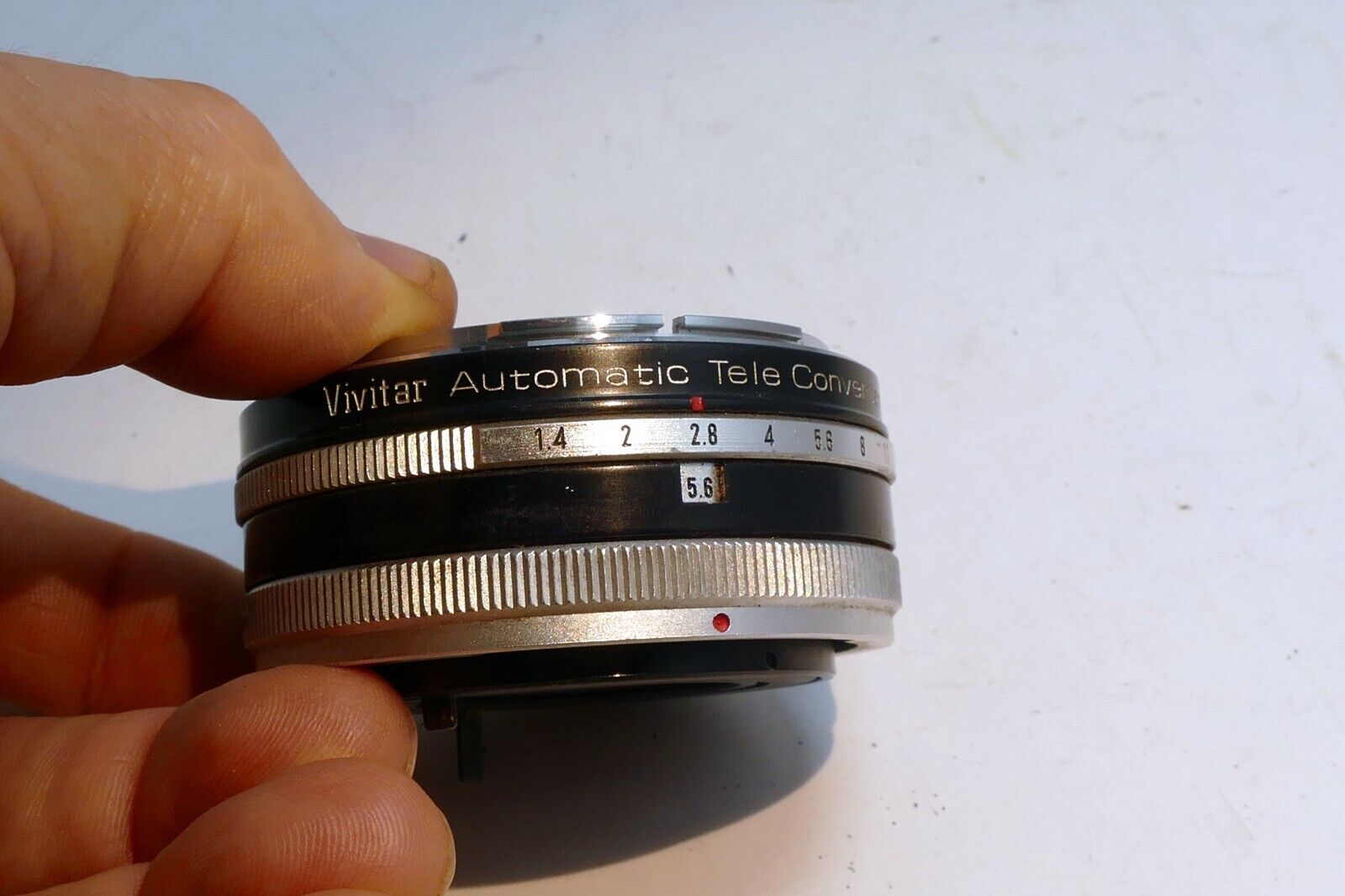 Vivitar 2X Lens Teleconverter for Canon FD-FL  mount manual  focus C/FD